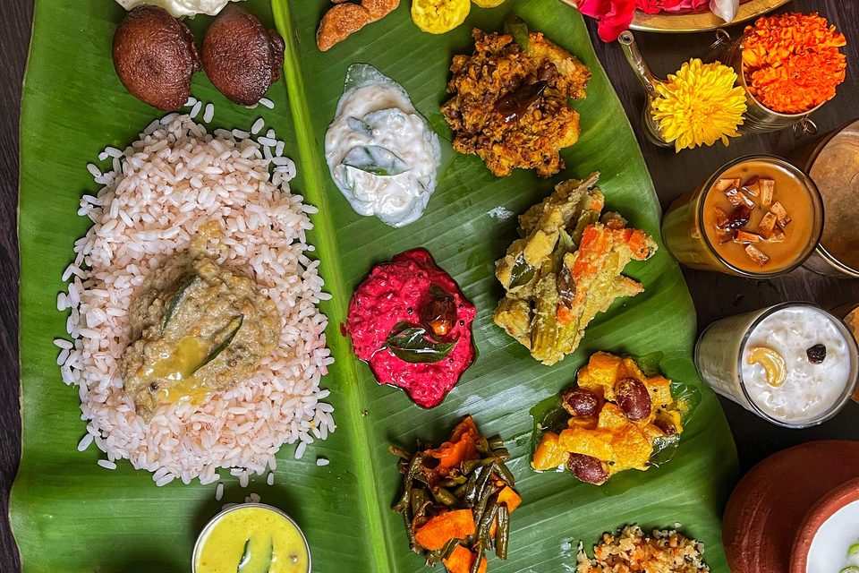 A wholesome South Indian meal